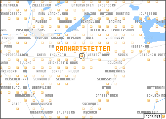 map of Ranhartstetten