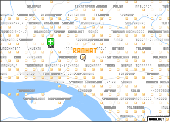 map of Ranhāt