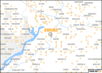 map of Raniān