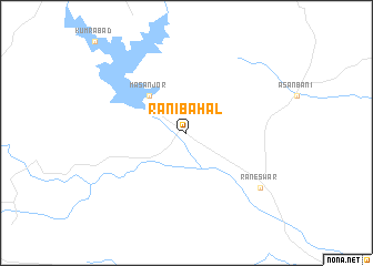 map of Rānibahāl