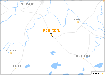 map of Rānīganj