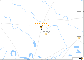 map of Rānīganj