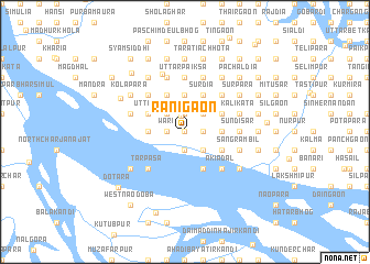 map of Rānigaon