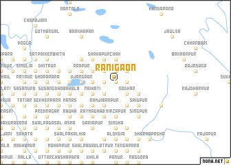 map of Rānigaon