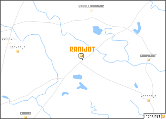 map of Rānī Jot