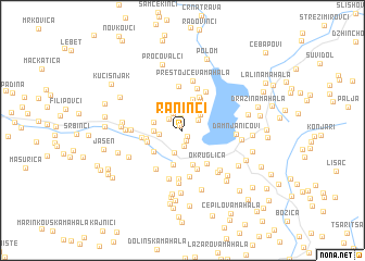 map of Raninci