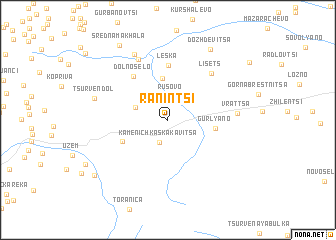 map of Ranintsi