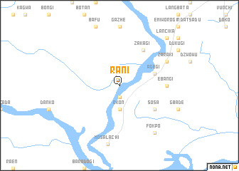 map of Rani