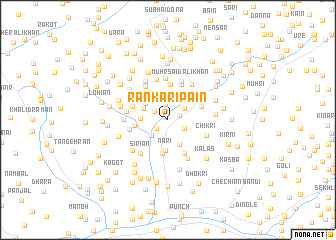 map of Rankari Pāin