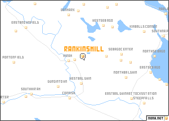 map of Rankins Mill