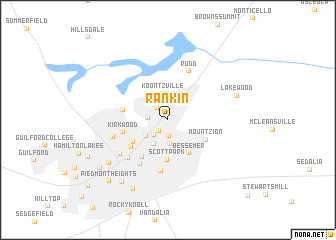 map of Rankin