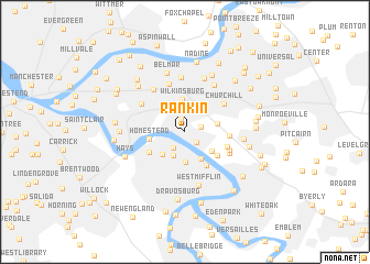 map of Rankin