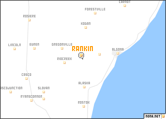 map of Rankin