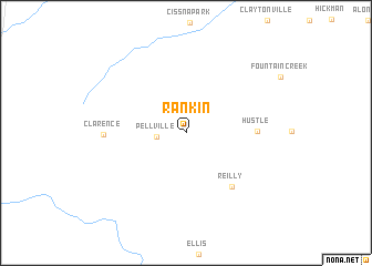 map of Rankin