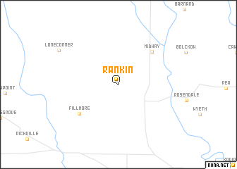 map of Rankin