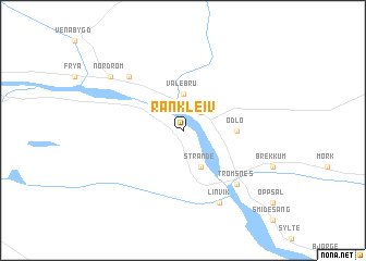 map of Rankleiv