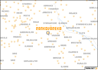 map of Rankova Reka