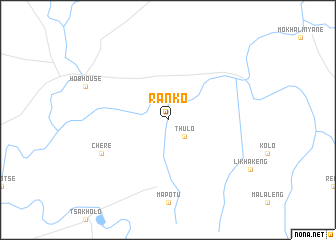 map of Ranko