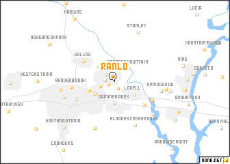 map of Ranlo