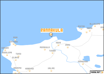 map of Rannaküla