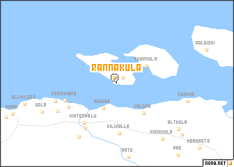 map of Rannaküla