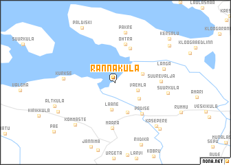 map of Rannaküla