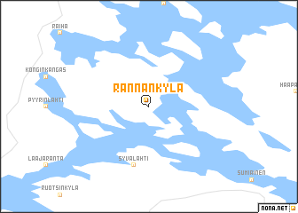 map of Rannankylä