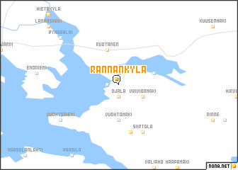 map of Rannankylä
