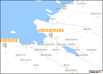 map of Rannanperä