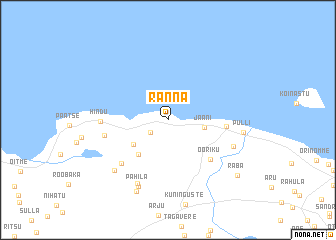 map of Ranna