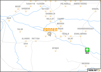 map of Rannen