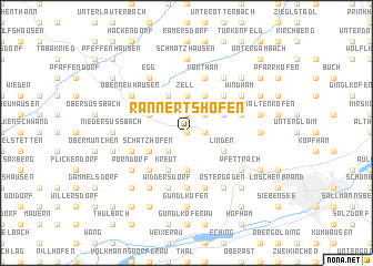 map of Rannertshofen