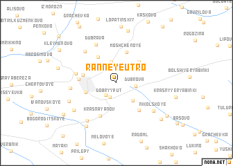 map of Ranneye Utro