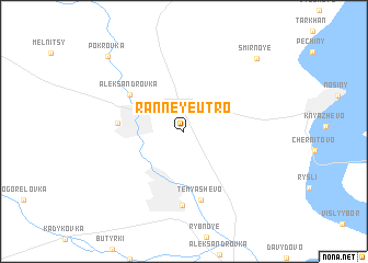 map of Ranneye Utro