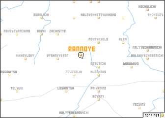 map of Rannoye