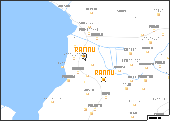 map of Rannu