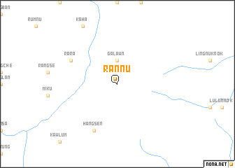 map of Rānnu