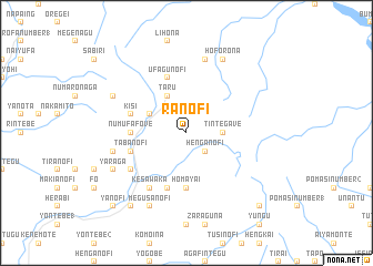 map of Ranofi