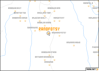 map of Ranofotsy