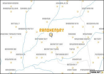 map of Ranohendry