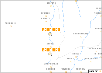 map of Ranohira