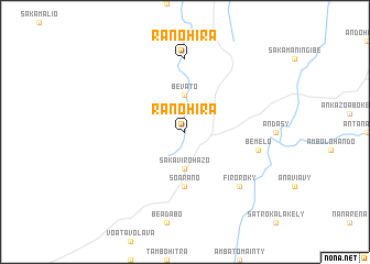 map of Ranohira