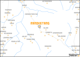 map of Ranoketang