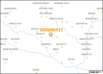 map of Ranomainty