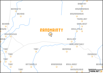 map of Ranomainty