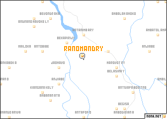 map of Ranomandry