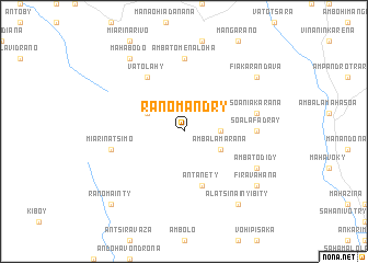 map of Ranomandry