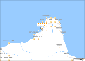 map of Ranon