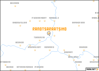 map of Ranotsara Atsimo