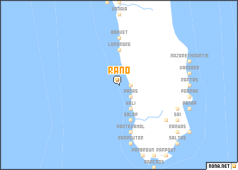 map of Rano